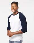 Tultex 0245TC Unisex Raglan Tee Side Thumbnail