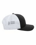 Pacific Headwear 110C Heather Trucker Snapback Cap Side Thumbnail