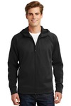 sport-tek st295 rival tech fleece full-zip hooded jacket Front Thumbnail
