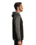 Burnside B8670 Men's Go Anywhere Performance Fleece Pullover Side Thumbnail