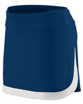 Augusta Sportswear AG2410 Ladies Action Color Block Skort Front Thumbnail