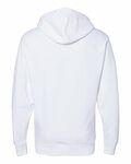 independent trading co. ss4500 midweight hooded sweatshirt Back Thumbnail
