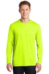 sport-tek st450ls long sleeve posicharge ® competitor ™ cotton touch ™ tee Front Thumbnail