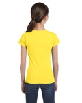 LAT 2616 Girls' Fine Jersey T-Shirt Back Thumbnail