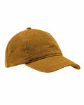 econscious EC7091 Washed Hemp Unstructured Baseball Cap Front Thumbnail