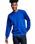 russell athletic 82rnsm 80/20 fleece crew Front Thumbnail