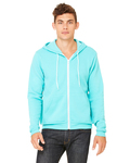 Bella + Canvas 3739 Unisex Sponge Fleece Full-Zip Hooded Sweatshirt Front Thumbnail
