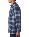 backpacker bp7002 men's flannel shirt jacket with quilt lining Side Thumbnail
