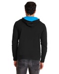 Next Level 9301 Unisex Laguna French Terry Pullover Hooded Sweatshirt Back Thumbnail