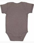 Rabbit Skins 4400 Infant Baby Rib Bodysuit Back Thumbnail