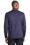 Sport-Tek ST855 Sport-Wick ® Stretch Reflective Heather 1/2-Zip Pullover Back Thumbnail