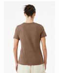 bella + canvas b6400 ladies' relaxed jersey short-sleeve t-shirt Back Thumbnail