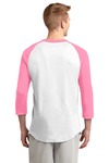 Sport-Tek T200 Colorblock Raglan Jersey Back Thumbnail