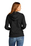 district dt8103 women's re-fleece ™ full-zip hoodie Back Thumbnail