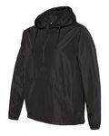 independent trading co. exp54lwp unisex lightweight quarter-zip windbreaker pullover jacket Side Thumbnail
