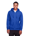 Team 365 TT95 Men's Zone HydroSport™ Heavyweight Full-Zip Hooded Sweatshirt Front Thumbnail