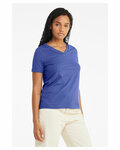 Bella + Canvas 6405 Ladies' Relaxed Jersey V-Neck T-Shirt Side Thumbnail