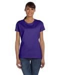 fruit of the loom l3930r ladies hd cotton ™ 100% cotton t-shirt Front Thumbnail