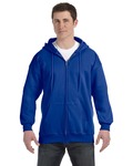 Hanes F280 Ultimate Cotton ® - Full-Zip Hooded Sweatshirt Front Thumbnail