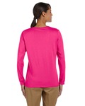 gildan g540l ladies heavy cotton ™ 100% cotton long sleeve t-shirt Back Thumbnail