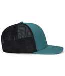 Pacific Headwear P151S Contrast Stitch Trucker PacFlex Snapback Cap Side Thumbnail
