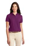 Port Authority L500 Ladies Silk Touch™ Polo Front Thumbnail