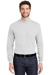 port authority k321 interlock knit mock turtleneck Front Thumbnail