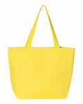 Q-Tees Q611 25L Zippered Tote Front Thumbnail