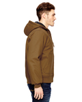 dickies tj718 men's 10 oz. hooded duck jacket Side Thumbnail