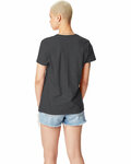 Hanes SL04 Ladies Nano-T ® Cotton T-Shirt Back Thumbnail