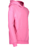 LAT 2296 Youth Pullover Fleece Hoodie Side Thumbnail