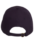 Big Accessories BX001 6-Panel Brushed Twill Unstructured Cap Back Thumbnail