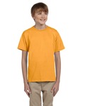 Hanes 5370 Youth EcoSmart ® 50/50 Cotton/Poly T-Shirt Back Thumbnail