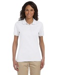 Jerzees 437W Ladies' 5.6 oz. SpotShield™ Jersey Polo Front Thumbnail