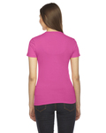 American Apparel 2102W Women's Fine Jersey T-Shirt Back Thumbnail