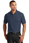 Port Authority TLK100 Tall Core Classic Pique Polo Front Thumbnail
