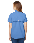 columbia 7313 ladies' bahama™ short-sleeve shirt Back Thumbnail