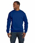 Hanes P1607 Unisex Ecosmart® 50/50 Crewneck Sweatshirt Front Thumbnail
