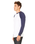 bella + canvas 3000c men's jersey long-sleeve baseball t-shirt Side Thumbnail