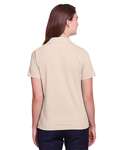 UltraClub UC105W Women's Lakeshore Stretch Cotton Performance Polo Back Thumbnail