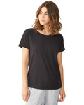 alternative 04861c1 ladies' rocker garment-dyed distressed t-shirt Front Thumbnail