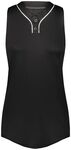 augusta sportswear 6913 ladies cutter+ sleeveless jersey Front Thumbnail