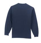 port & company pc61lsp long sleeve essential pocket tee Back Thumbnail