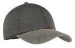 port & company cp83 two-tone pigment-dyed cap Front Thumbnail