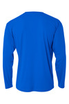 A4 N3165 Cooling Performance Long Sleeve T-Shirt Back Thumbnail