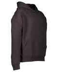 LAT 2296 Youth Fleece Hoodie Sweatshirt Side Thumbnail