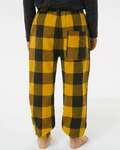 burnside b4810 youth flannel jogger Back Thumbnail