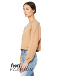 Bella + Canvas B7505 Ladies' Raglan Pullover Fleece Side Thumbnail
