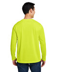 Harriton M118L Unisex Charge Snag and Soil Protect Long-Sleeve T-Shirt Back Thumbnail