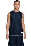 Sport-Tek T555 PosiCharge ® Mesh Reversible Sleeveless Tee Front Thumbnail